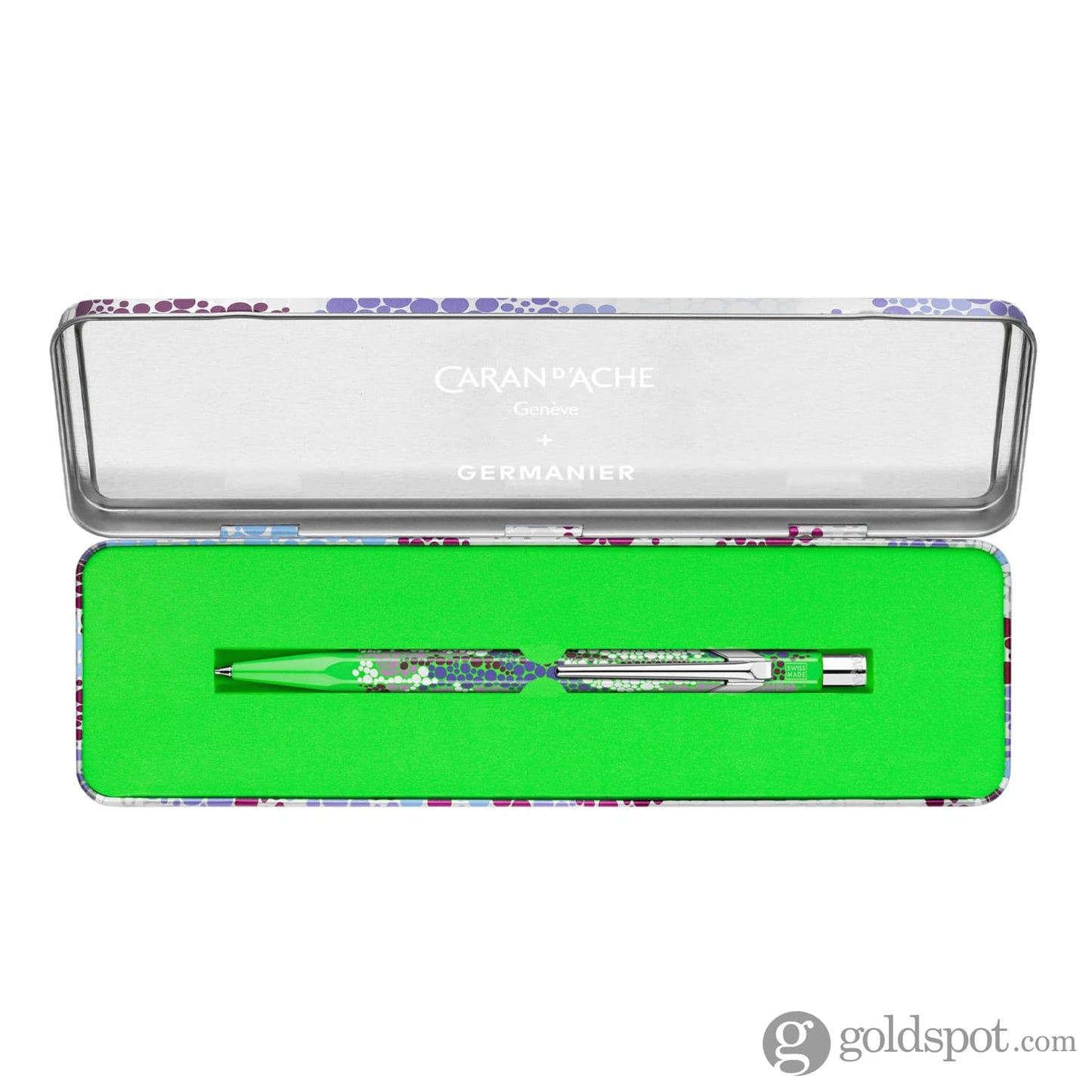 Caran d’Ache 849 Germanier Mechanical Pencil in Neon Green - 0.5mm Mechanical Pencils