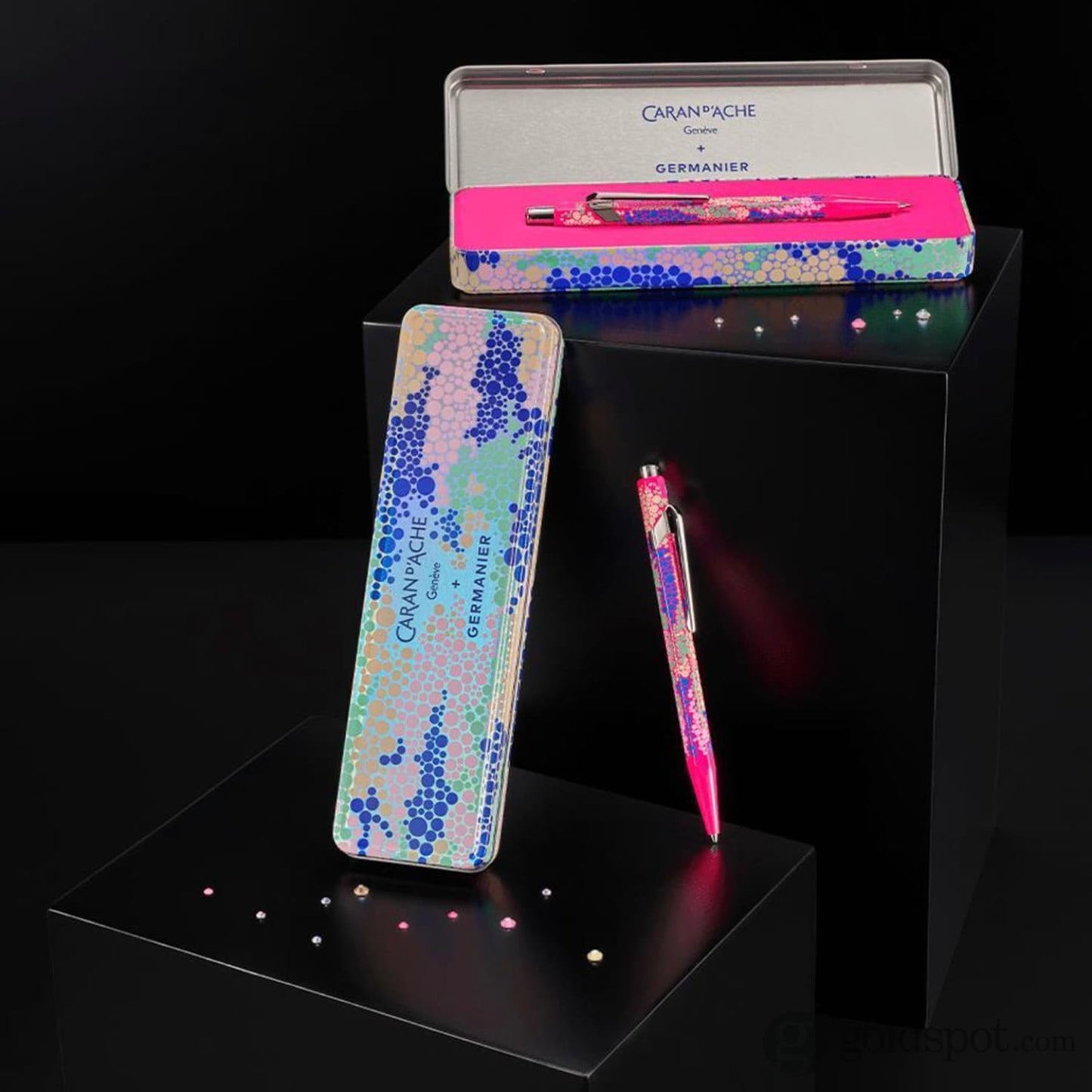 Caran d’Ache 849 Germanier Mechanical Pencil in Neon Pink - 0.5mm Mechanical Pencils