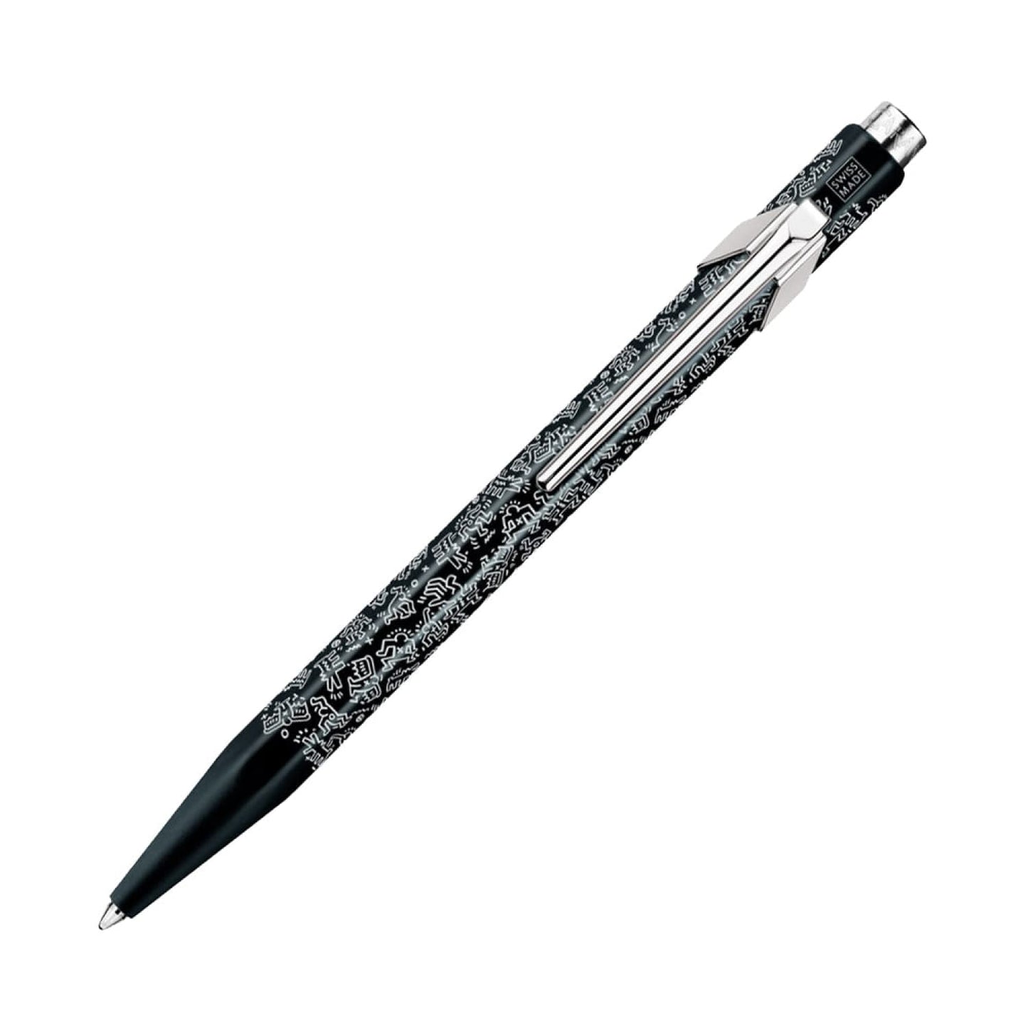 Caran d’Ache 849 Keith Haring Ballpoint Pen in Black - Christmas 2023 Ballpoint Pen