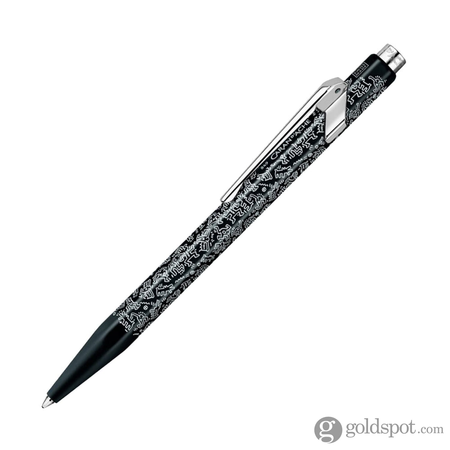 Caran d’Ache 849 Keith Haring Ballpoint Pen in Black - Christmas 2023 Ballpoint Pen