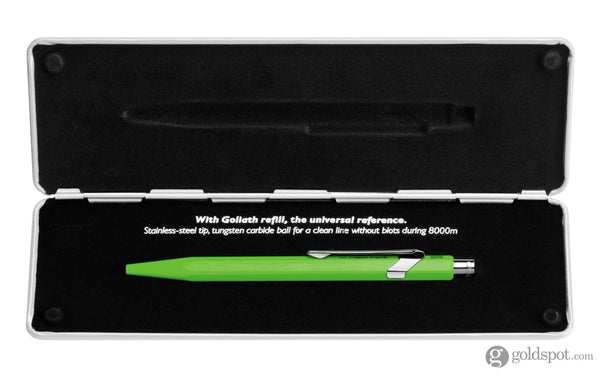 Caran Dache 849 Popline Ballpoint Pen in Fluorescent Green Misc