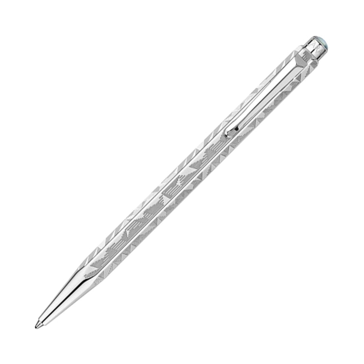 Caran d’Ache Ecridor Alpine Frost Christmas 2025 Ballpoint Pen and Leather Case Set Pen and Pencil Set