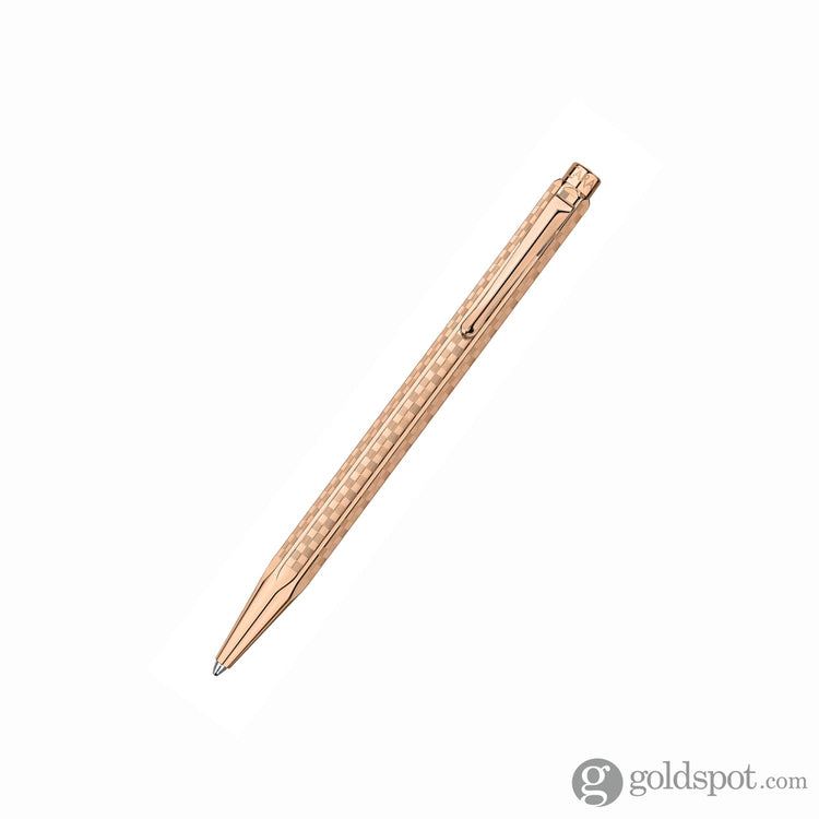 Caran d’Ache Ecridor Ballpoint Pen in Damier with Leather Case - Special Edition Gift Box Ballpoint Pens