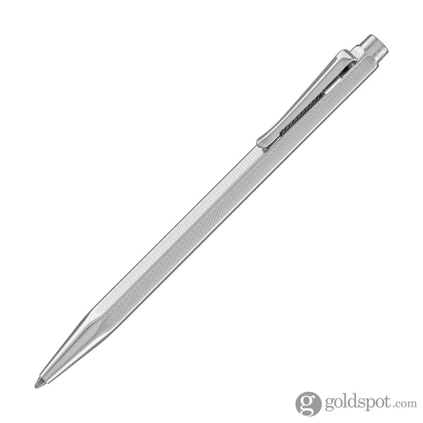 Caran d’Ache Ecridor Ballpoint Pen in Retro Silver Plated and Palladium Coated Ballpoint Pens