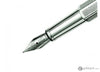 Caran Dache Ecridor Chevron Fountain Pen in Rhodium - Fine Point Fountain Pen