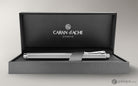 Caran dAche Ecridor Chevron Rollerball Pen in Silver Rollerball Pen