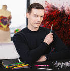 Caran d’Ache Ecridor Germanier Ballpoint Pen and Leather Case Set Pen and Pencil Sets