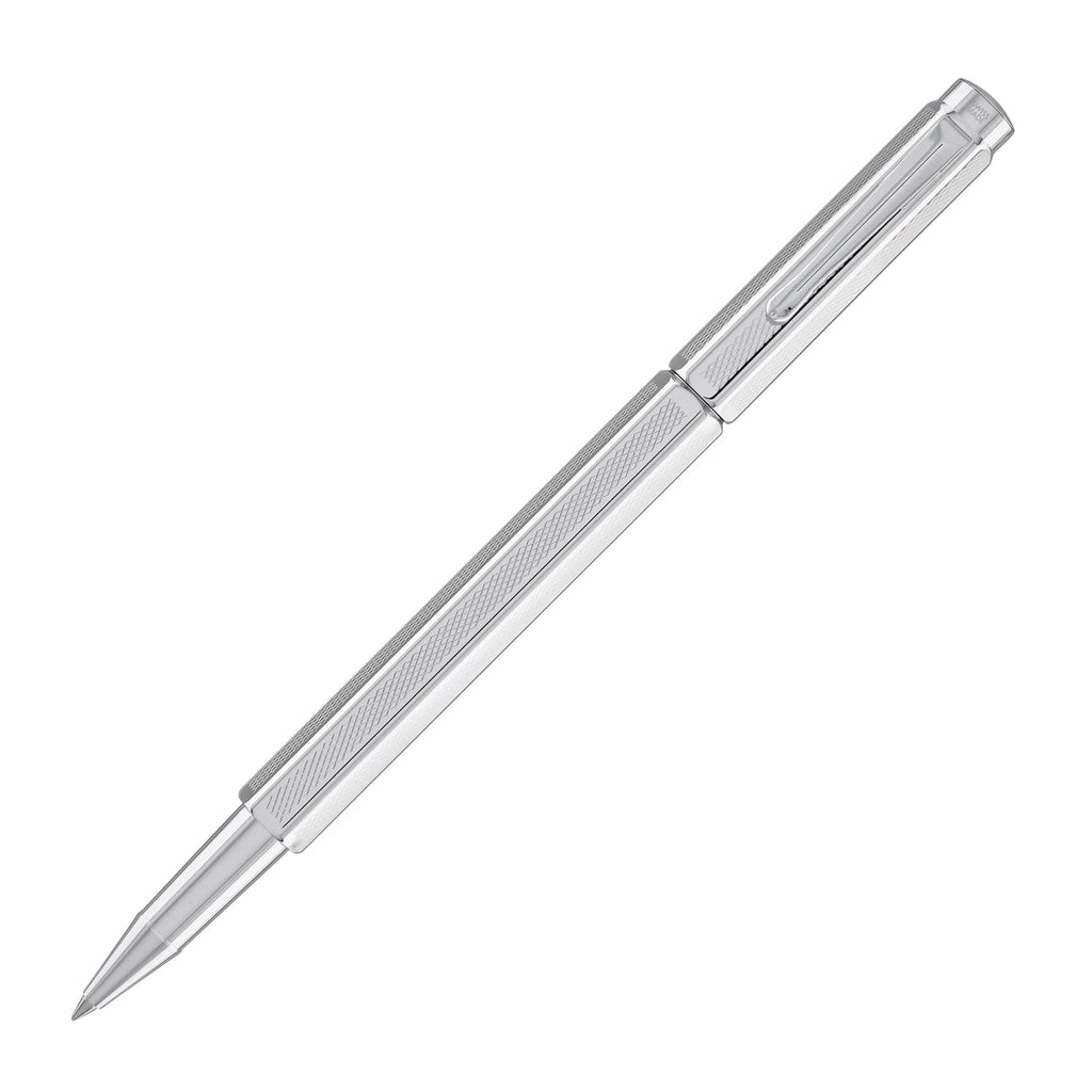 Caran d’Ache Ecridor Retro Rollerball Pen in Silver and Rhodium Rollerball Pen