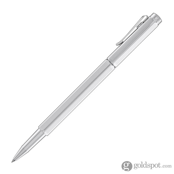 Caran d’Ache Ecridor Retro Rollerball Pen in Silver and Rhodium Rollerball Pen