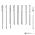 Caran d’Ache Ecridor Retro Rollerball Pen in Silver and Rhodium Rollerball Pen