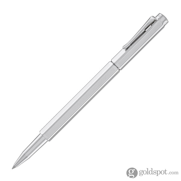 Caran d’Ache Ecridor Retro Rollerball Pen in Silver and Rhodium Rollerball Pen