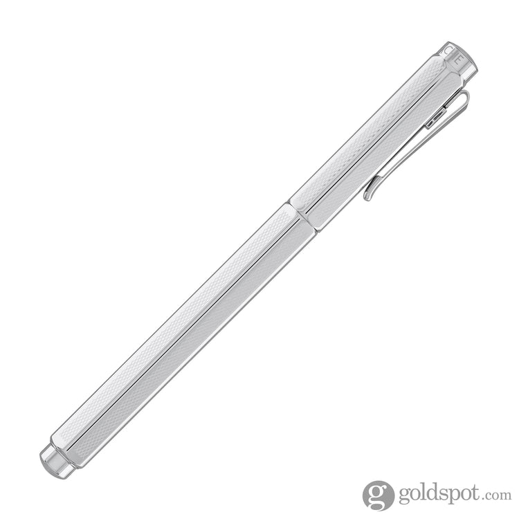 Caran d’Ache Ecridor Retro Rollerball Pen in Silver and Rhodium Rollerball Pen