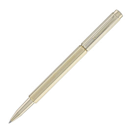 Caran d'Ache Ecridor Rollerball Pen in Gold Plated Chevron 