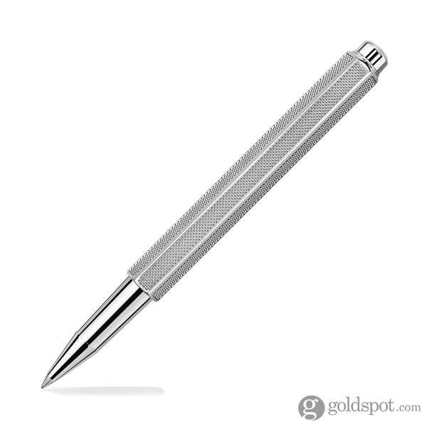 Caran dAche Ecridor Rollerball Pen in Maille Milanaise & Silver Rollerball Pen