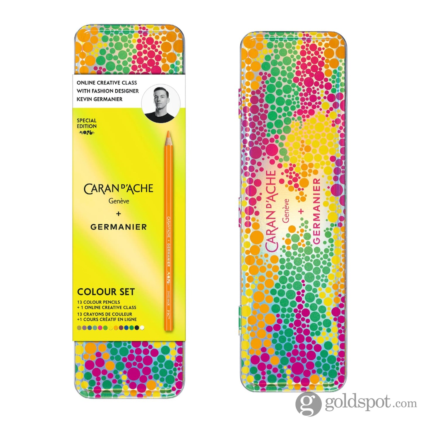 Caran d’Ache Germanier Creative Color Set - 13 Pieces Gift Sets