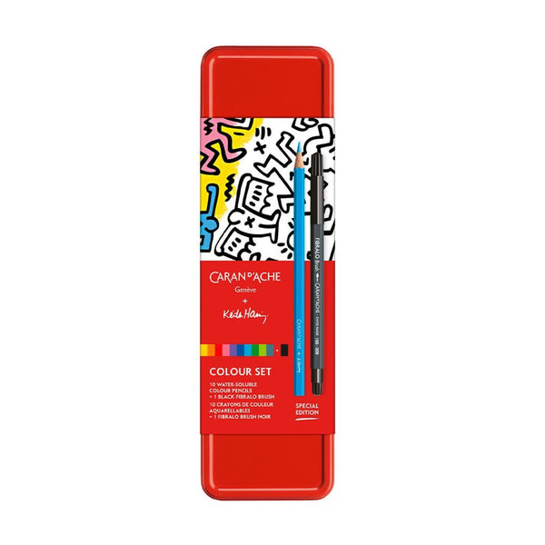 Caran d’Ache Keith Haring Color Christmas 2023 - 11 Piece Set Gift Set