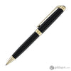 Caran d’Ache Léman Ballpoint Pen in Ebony Black Lacquer with Gold Plated Ballpoint Pens