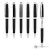 Caran d’Ache Léman Mechanical Pencil in Ebony Black Lacquer Silver Plated and Rhodium Coated - 0.7mm Mechanical Pencils