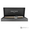 Caran Dache Leman Rollerball Pen in Caviar Silver and Rhodium Rollerball Pen