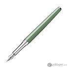 Caran d’Ache Léman Slim Fountain Pen in Vert de Gris - 18K Gold Fountain Pen