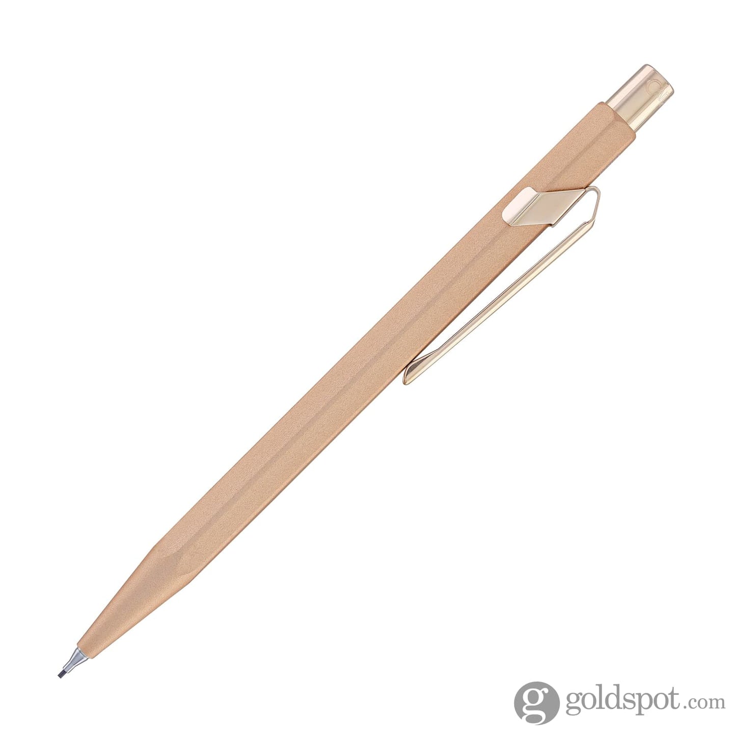 Caran d’Ache Metal Collection Mechanical Pencil in Brut Rose Mechanical Pencils