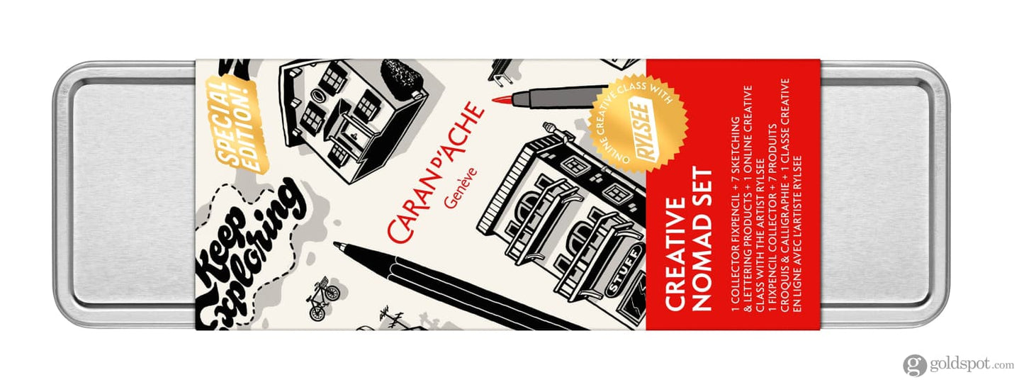 Caran d’Ache Nomad Set Rylsee - 8 Pieces Assortment Artist Kit