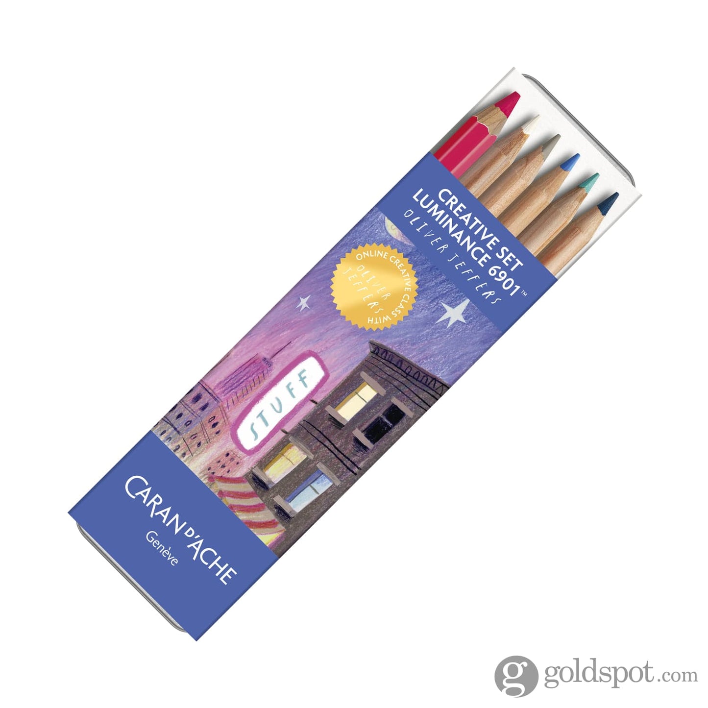 Caran d’Ache Oliver Jeffers Colored Pencil Set Luminance 6901 Pen