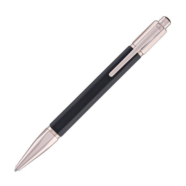 Caran d’Ache Varius Ebony Ballpoint Pen with Rose Gold Coated Ballpoint Pens