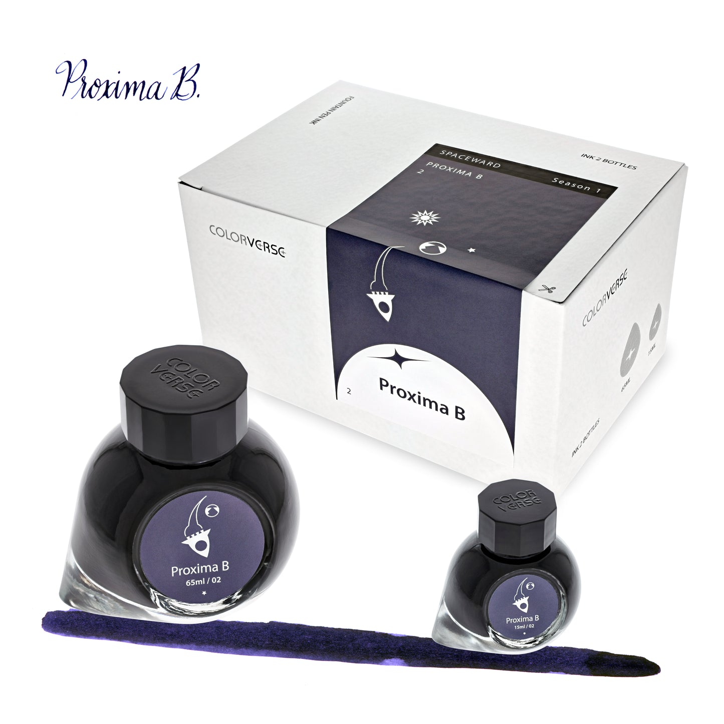 Colorverse Spaceward Bottled Ink in Proxima B - Set of 2