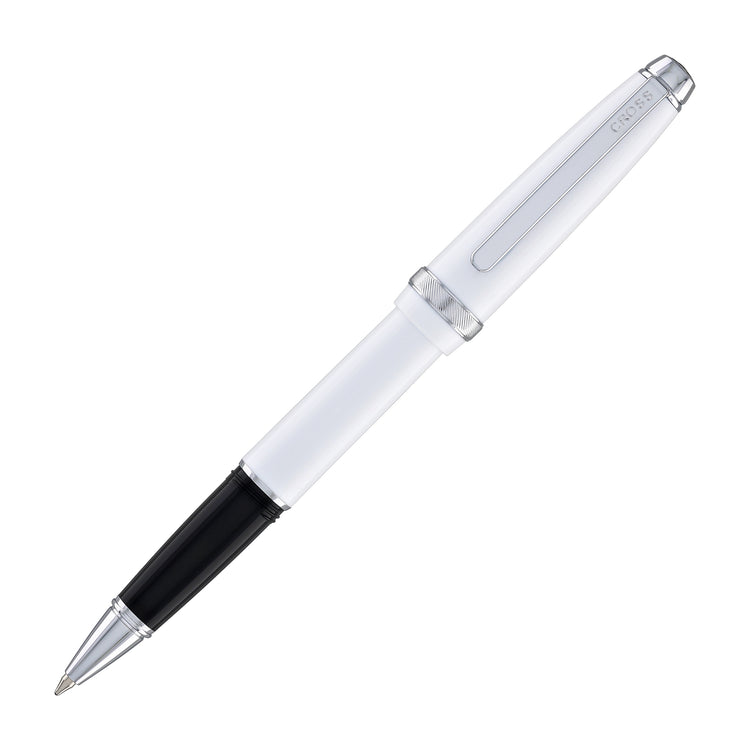 Cross Lume Ballpoint Pen in Porcelain White with Polished Chrome Appointments