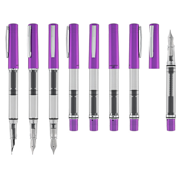 Monteverde USA MP1 Fountain Pen in Purple Frost Fountain Pen