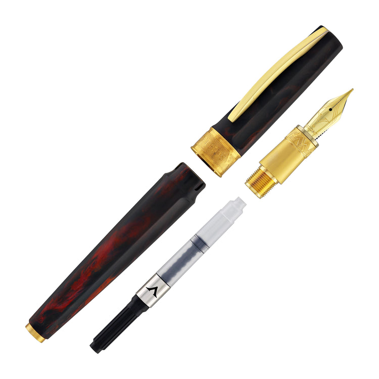 Visconti Mirage Mythos Fountain Pen in Hades
