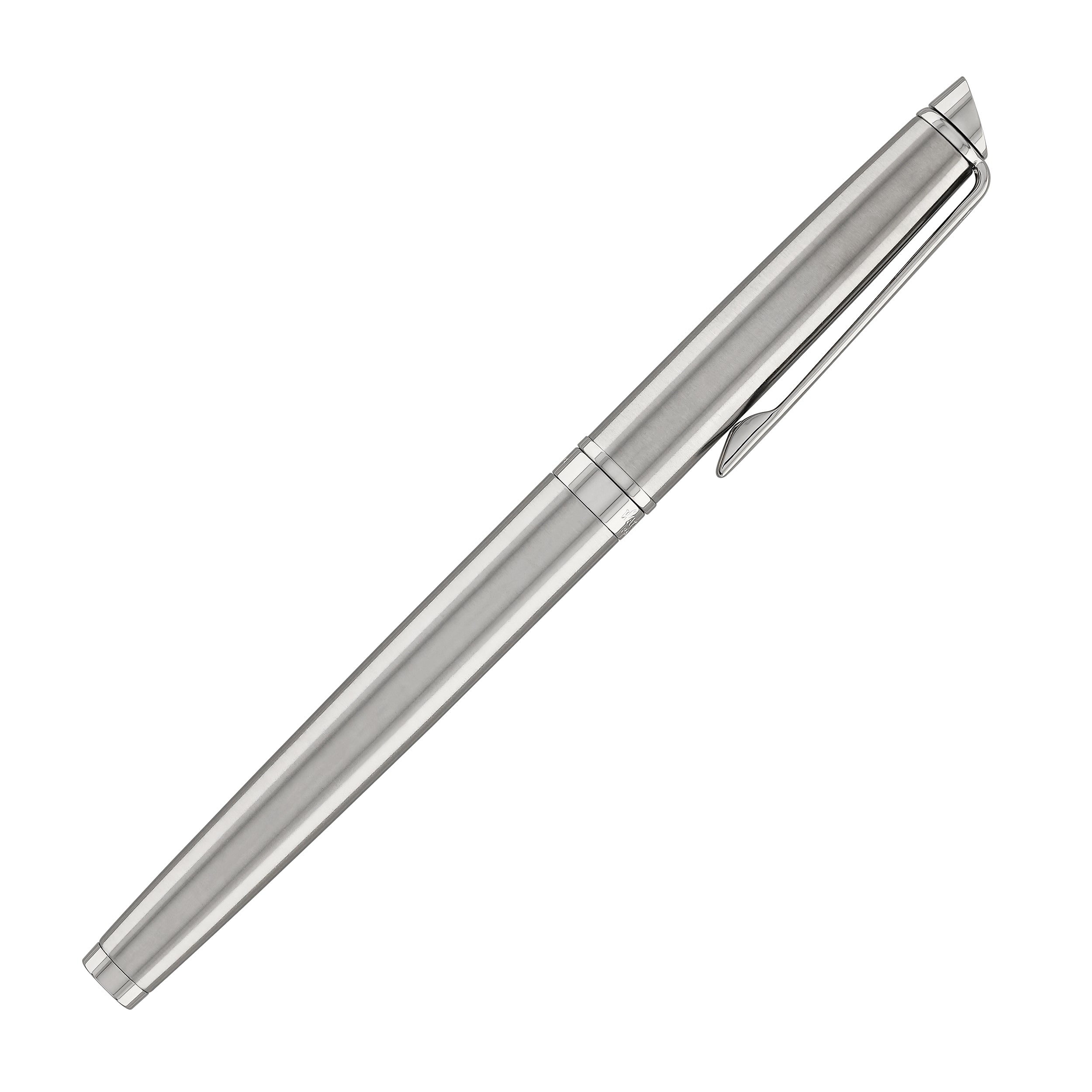 Waterman Hemisphere Fountain Pen in Stainless Steel with Chrome
