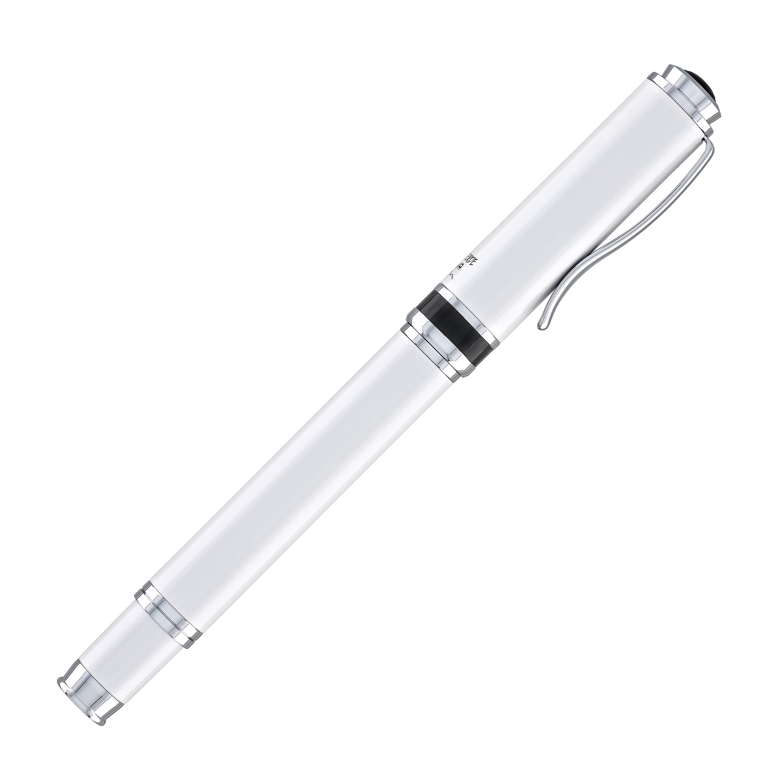 Monteverde Innova Fountain Pen in 2026 Cloud Dancer in Chrome Trim