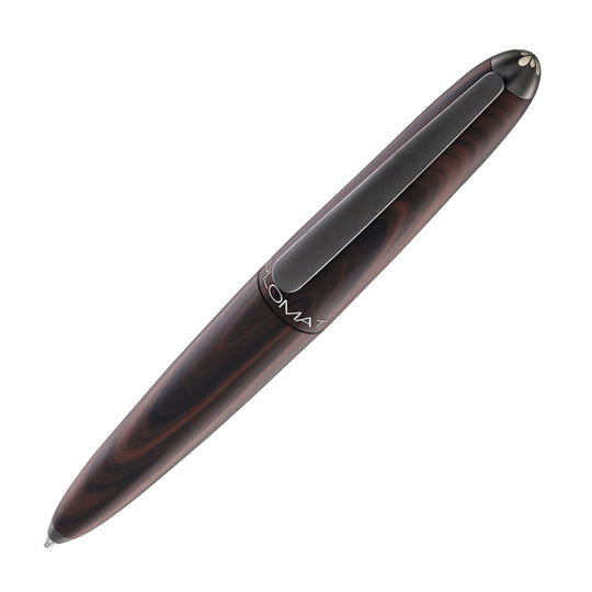 Diplomat Aero Ballpoint Pen in Black Forest