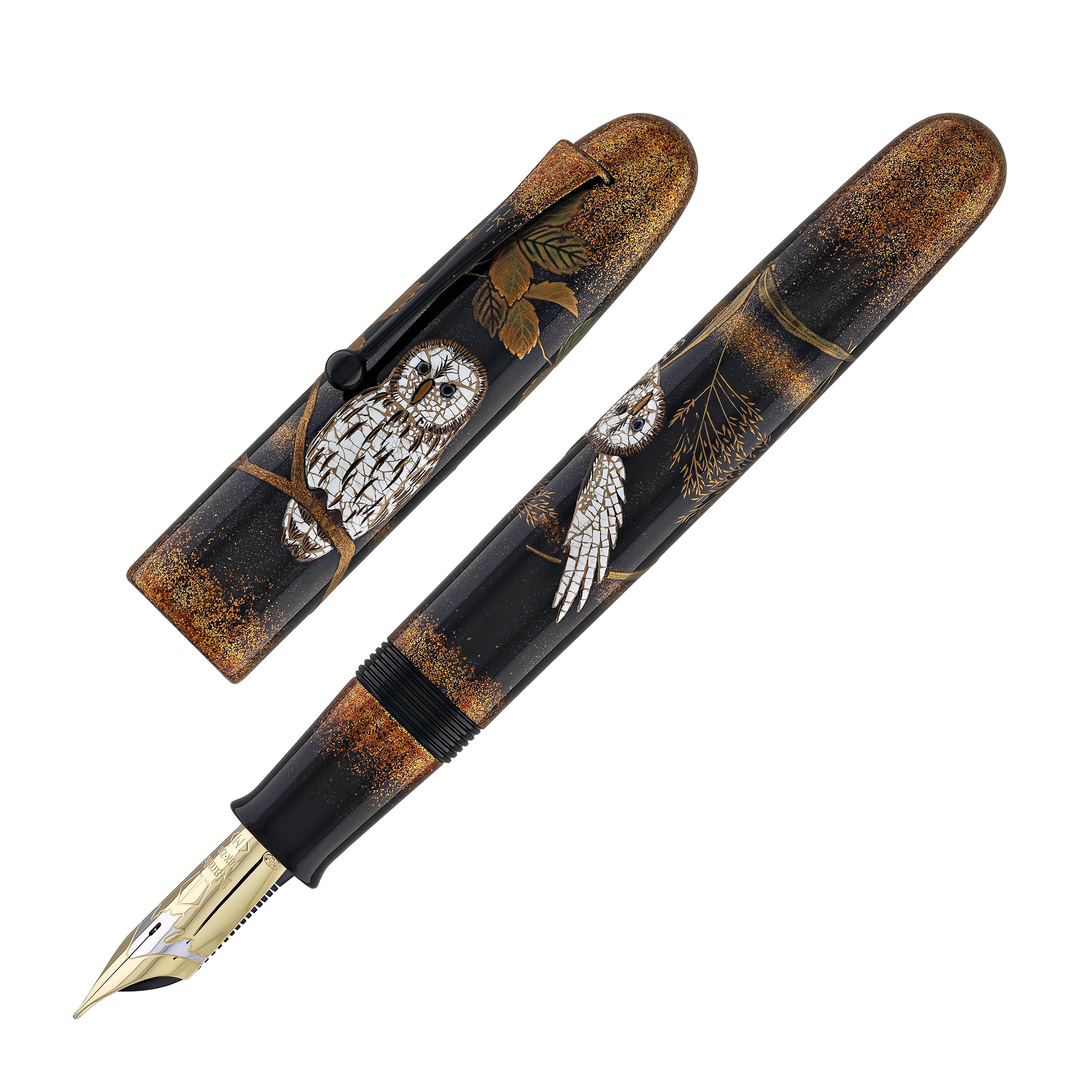 Namiki Emperor Fountain Pen in Owl - Medium Point - Goldspot Pens