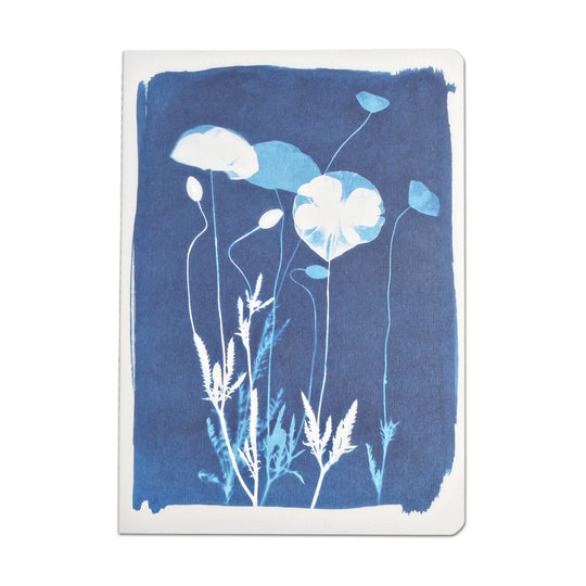 Clairefontaine Cyanotype Staplebound Notebook A5 Lined in Assorted Designs