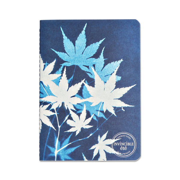 Clairefontaine Cyanotype Staplebound Notebook A6 Lined in Assorted Designs Notebooks Journals