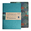 Clairefontaine Ginkgo Staplebound Notebook A5 Lined - Set of 2 Notebooks Journals