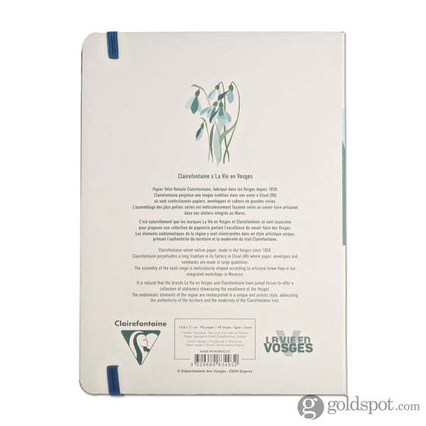 Clairefontaine La Vie en Vosges Hardcover Notebook A5 Lined in Assorted Designs Notebooks Journals