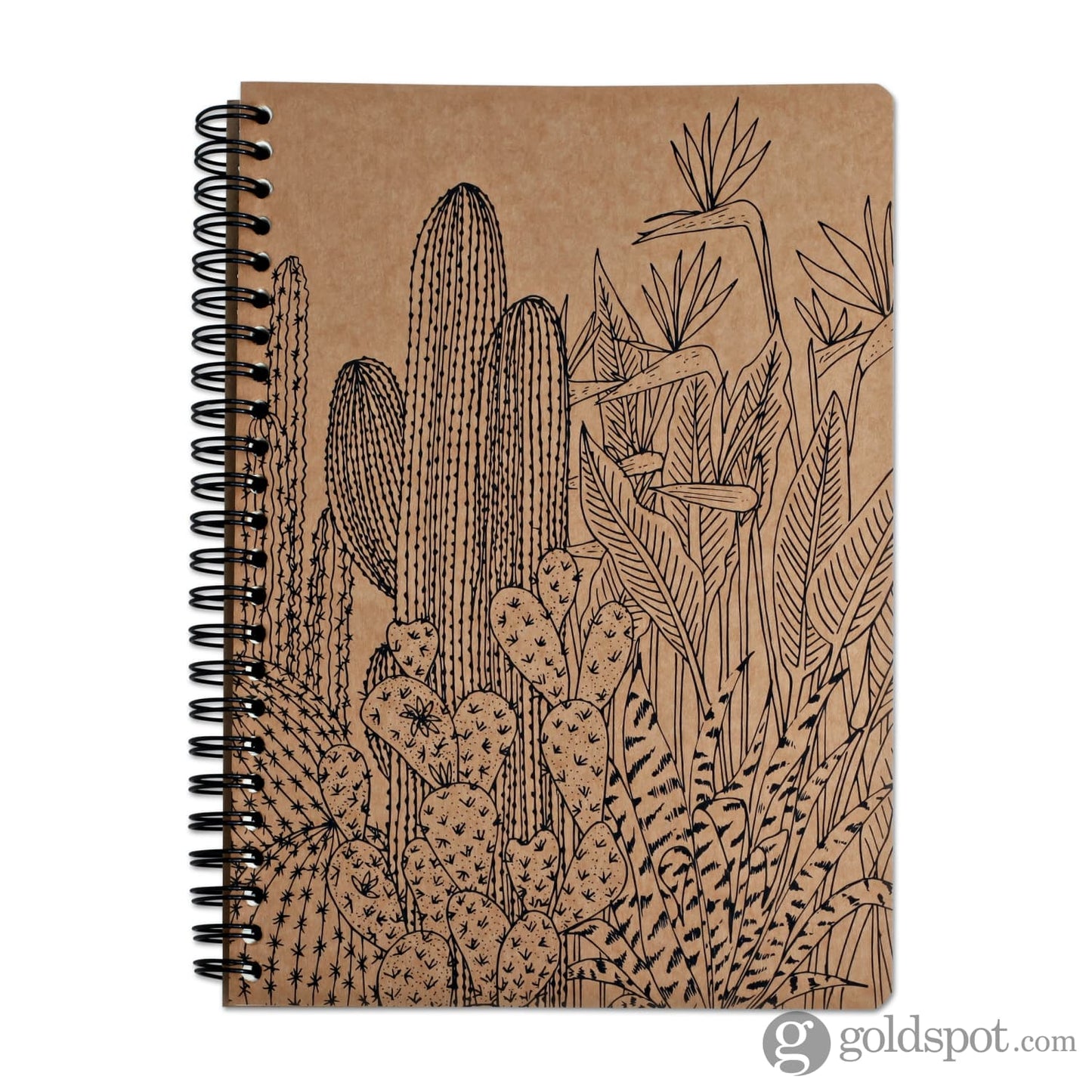 Clairefontaine Le Cerisier Blanc Wirebound Notebook A5 Lined in Assorted Designs Notebooks Journals