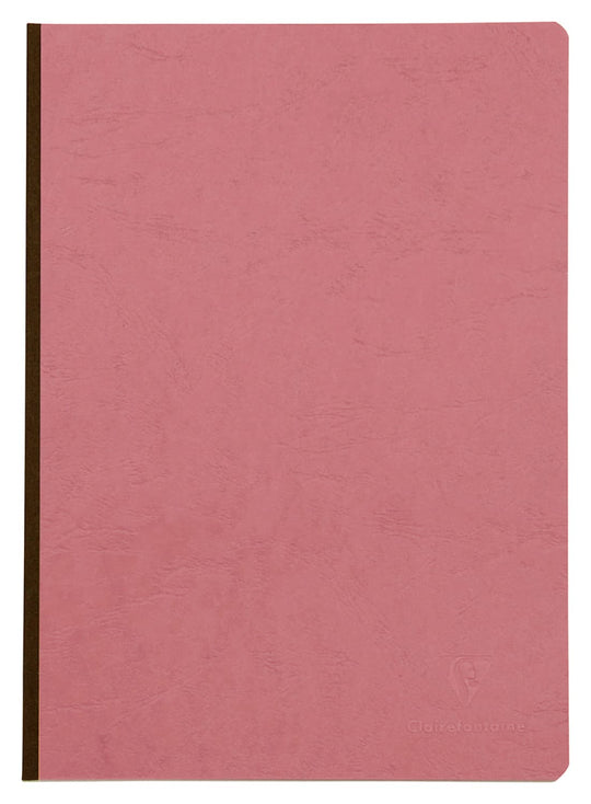 Clairefontaine Life.unplugged Clothbound Lined Notebook in Rose - 8.25 x 11.75