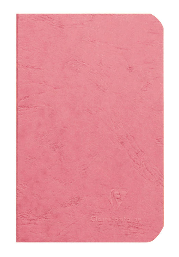 Clairefontaine Life.unplugged Staplebound Lined Notebook in Rose - 3.5 x 5.5 Notebooks Journals
