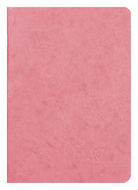 Clairefontaine Life Unplugged Staplebound Lined Notebook in Rose - 3 x 5