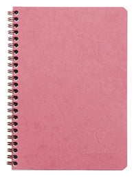 Clairefontaine Life.unplugged Wirebound Lined with Pockets Notebook in Rose - 6 x 8.25