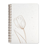 Clairefontaine Tulip Paper Wirebound Dotted Notebook - A5