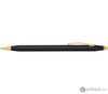 Classic Century Glossy Black 23k PVD Gold Trim Ballpoint Pen Ballpoint Pens