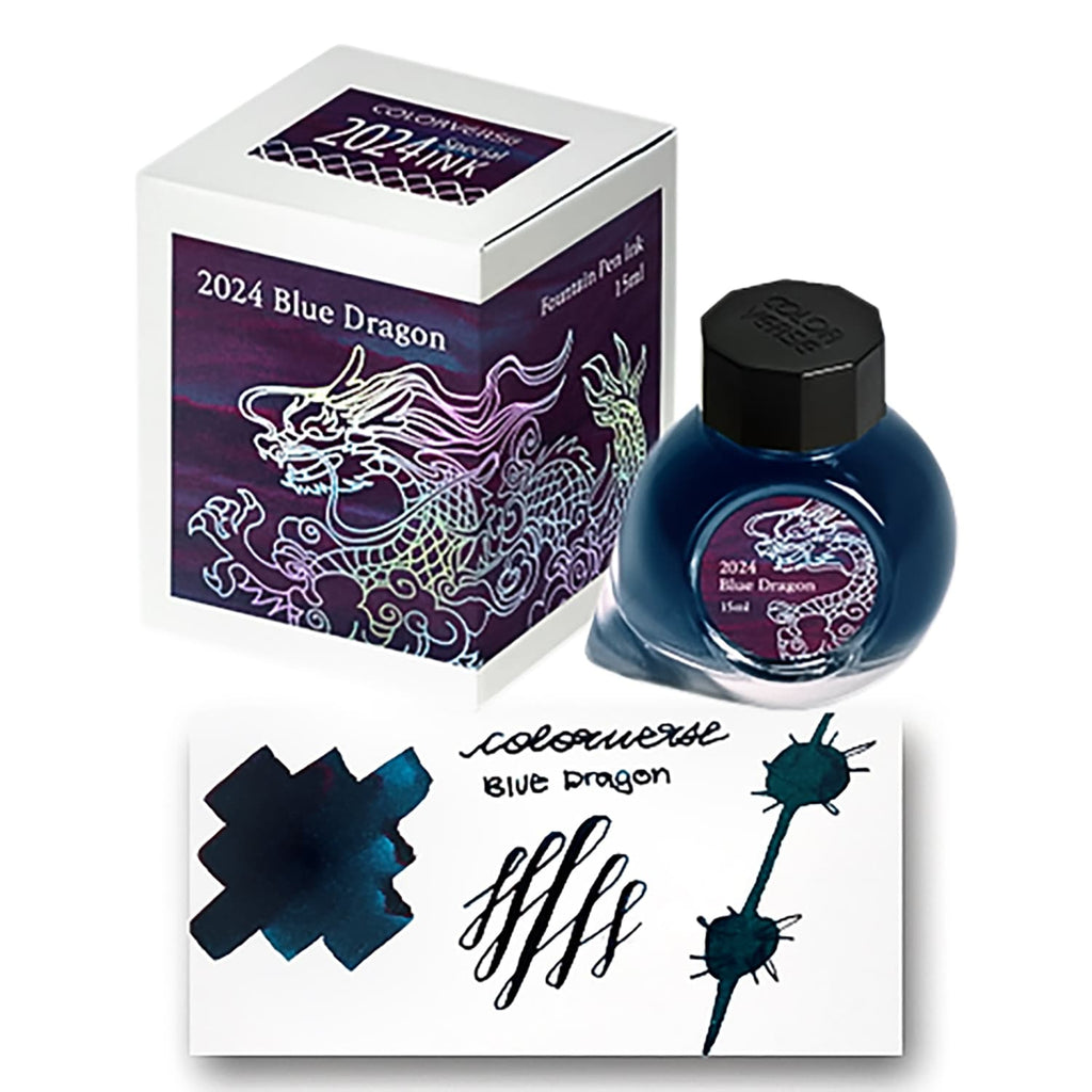 Colorverse 2024 Special Series Bottled Ink in Blue Dragon Standard - 1 ...