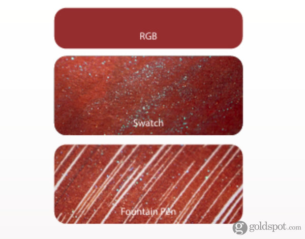 Colorverse 2026 Red Horse Bottled Ink in Glistening Dark Green - 15ml Bottled Ink