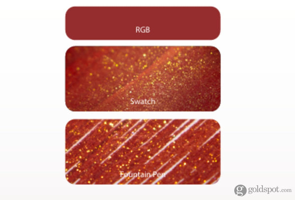 Colorverse 2026 Red Horse Bottled Ink in Glistening Gold - 15mL Bottled Ink